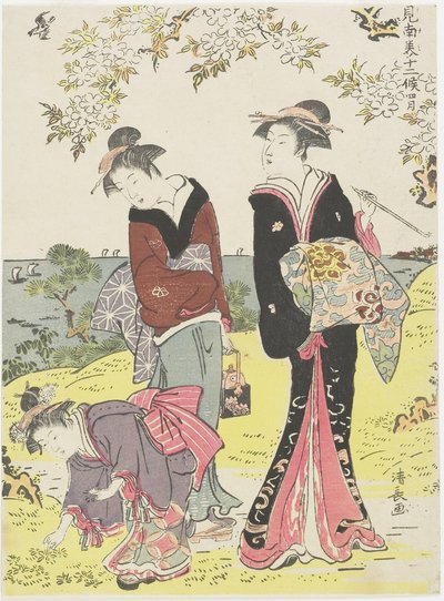 April, 1783 von Torii Kiyonaga